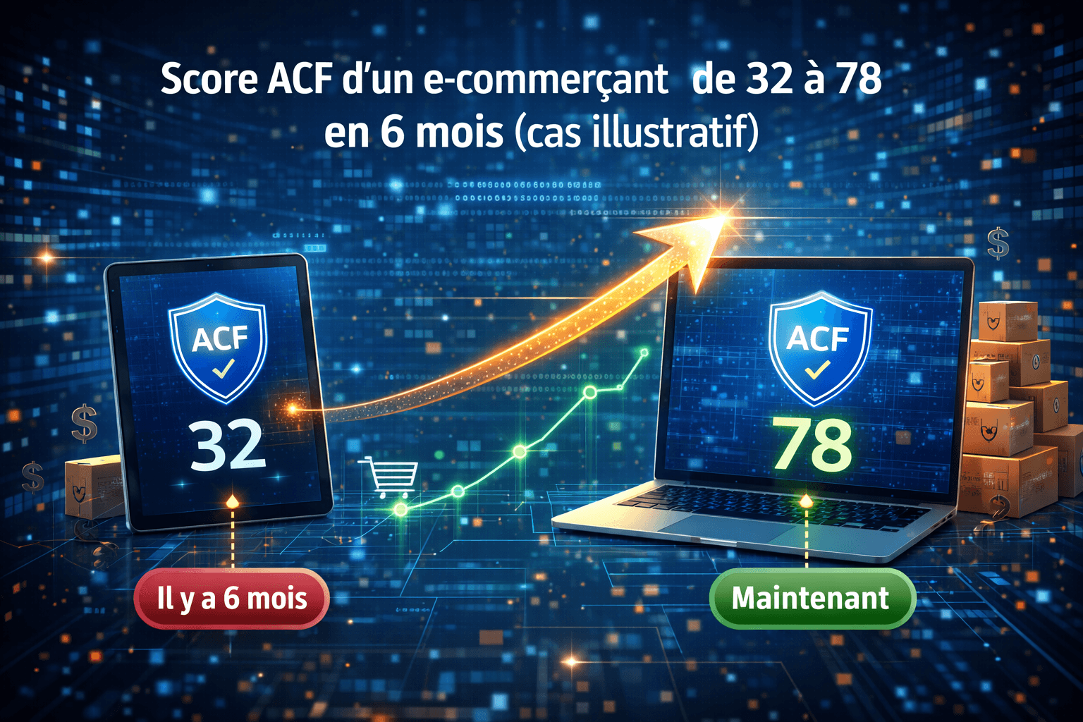 Score ACF de 32 à 78 points en 6 mois